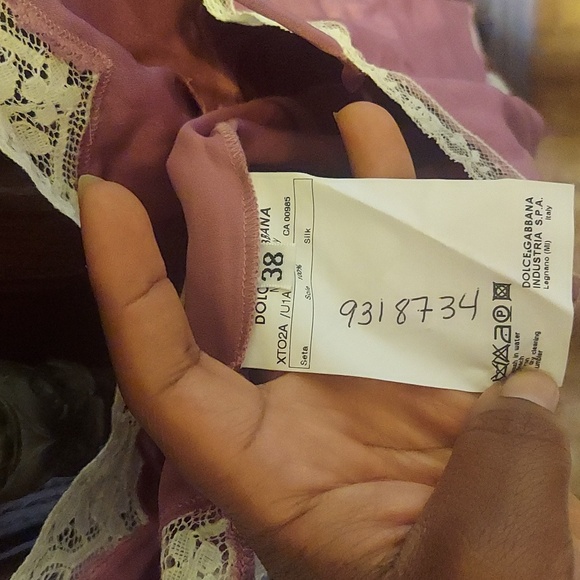 vintage Dolce and Gabbana silk chemise - Picture 8 of 8